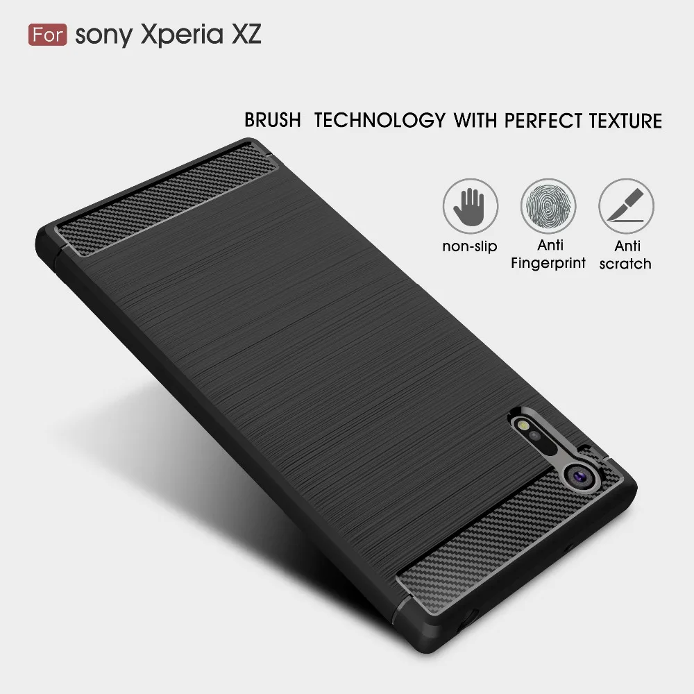 Nutbro la sFor coque Sony Xperia XZ F8332/Xperia XZs G8232 funda de silicona para estuche Fundas Sony Xperia XZ Dual F8332 caso 5,2\