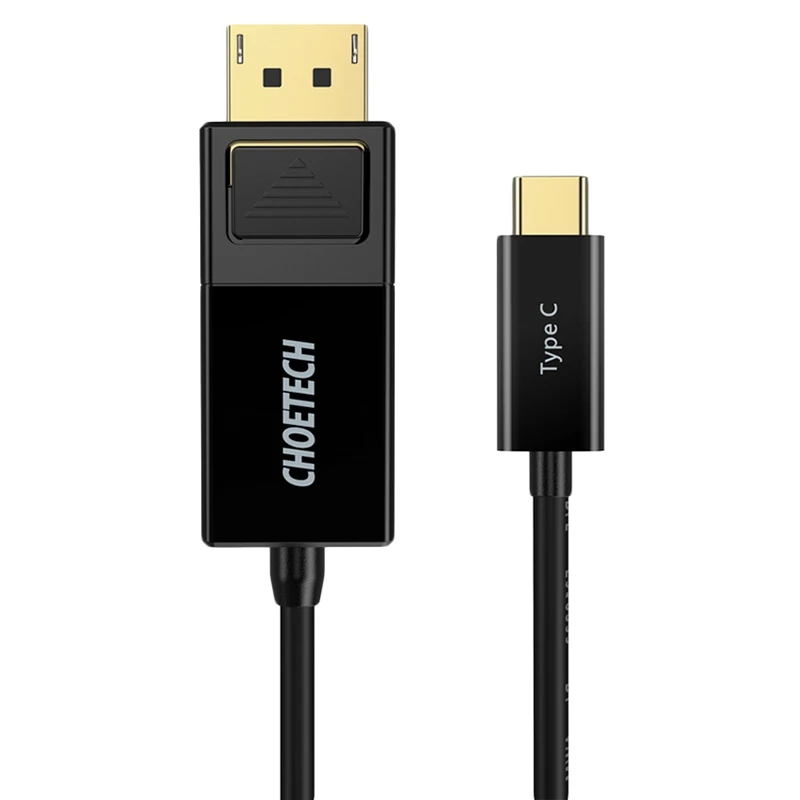 

Choetech Usb Type C To Displayport Adapter Cable For S8 Plus 4Kx2K@60Hz Usb-C To Dp Cable For Macbook Pro 2017/2016