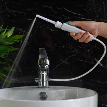 

6 Nozzle Faucet Oral Irrigator Water Dental Flosser Dental Irrigation Water Pick Dental Irrigator Teeth Cleaning Powerfu Flosser