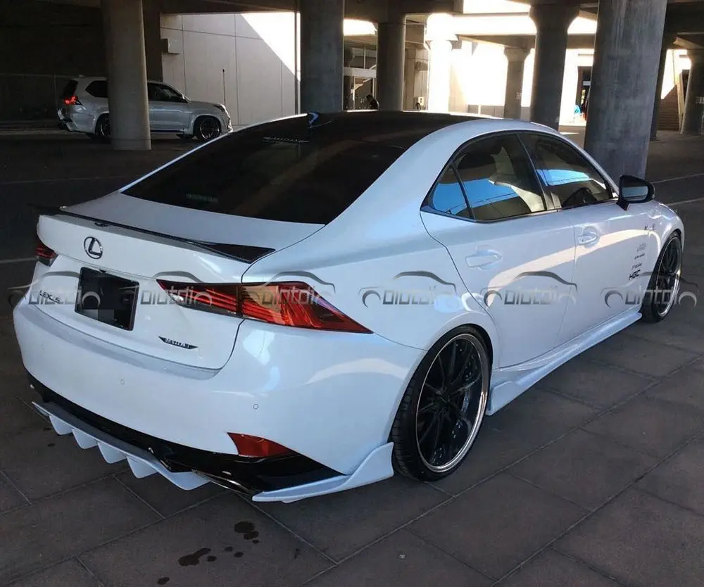 Задний бампер для губ из углеродного волокна для LEXUS IS FSport AIN GAIN