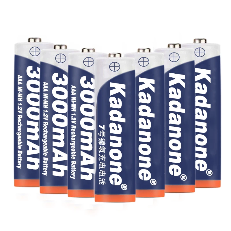 4 ~ 20 шт новая батарея AAA 3000 mAh 3A аккумуляторная Ni MH 1 2 V aaa для часов мышей