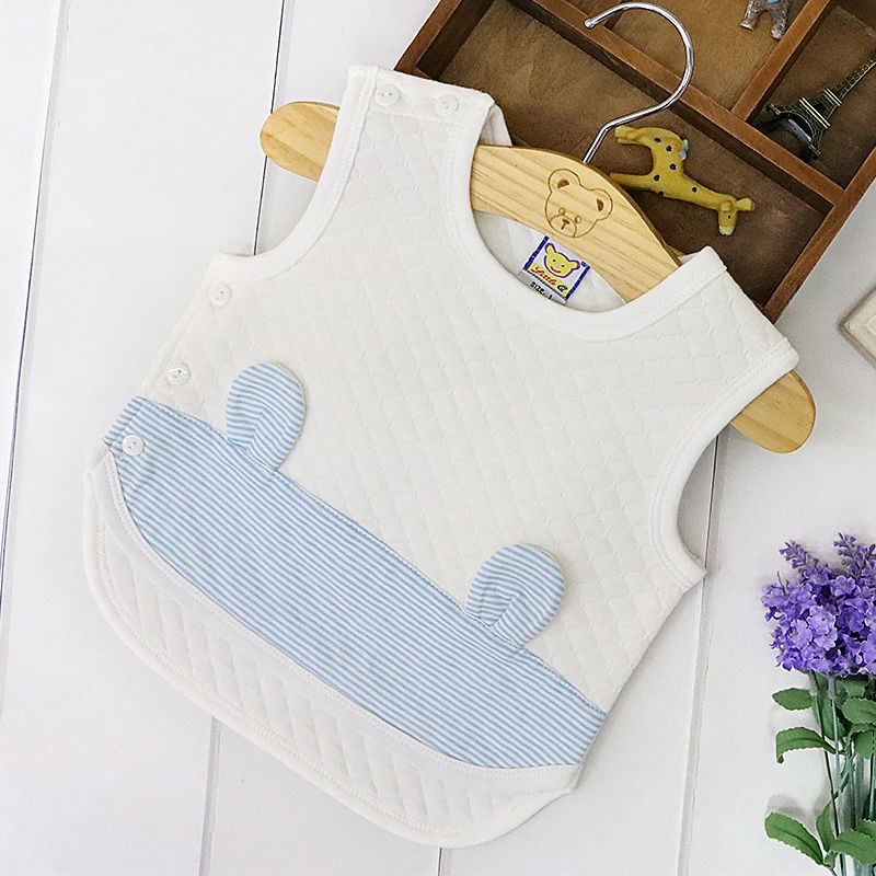 

Little Q Children Tops for 2-4 years old baby Cotton Sleeveless Shirts