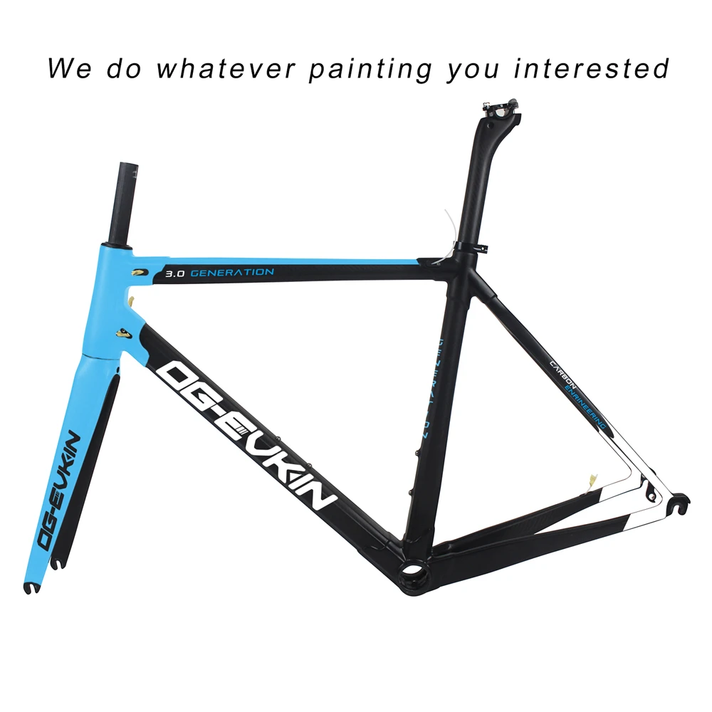 

2016 Di2 and mechanical aero carbon road frame 2016 road carbon bike frame 3k carbon bicycle frame 48/50/52/54cm/56cm
