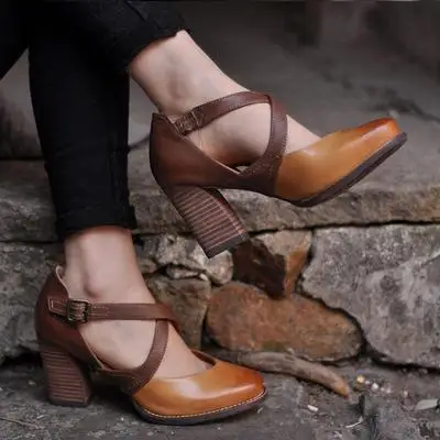 

WENYUJHWomen Pumps High Heel Sandals Female Summer Shoes Fashion Sandalias Party Cross-tied Comfortable Shoes Dropshipping