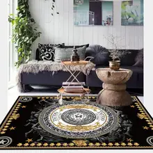 Европейский, Ретро стиль, фланелевый ковер с принтом, ковер для спальни, гостиной, кухни, ванной, коврик для двери, противоскользящий ковер для дома