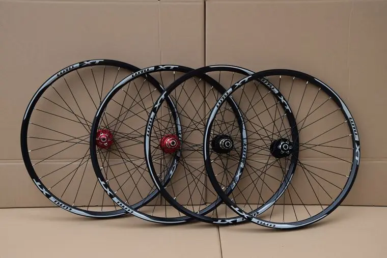 Sale 2018 hot sale l01 MTB mountain bike bicycle 4 sealed bearings wheels double rim wheelset rims 28 Sale 2018 hot sale l01 MTB mountain bike bicycle 4 sealed bearings wheels double rim wheelset rims 28