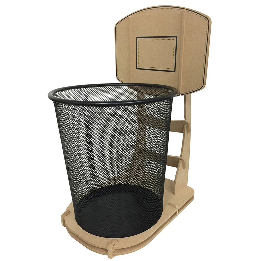 Free Shipping 1Piece Creative Basketball Stand Wastebasket Basketball