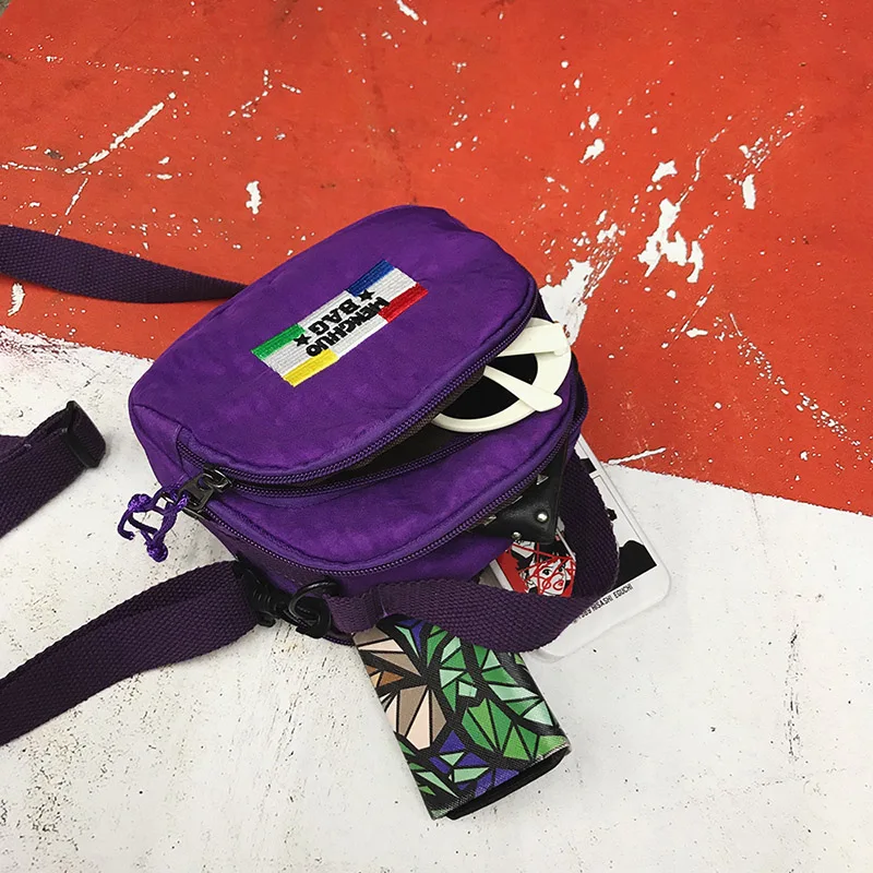 MENGHUO Small Shoulder Bags Female Solid Zipper Luxury Women Designer Flap Mini Nylon Summer Beach Crossbody Bag Sac A Main 2018 (11)