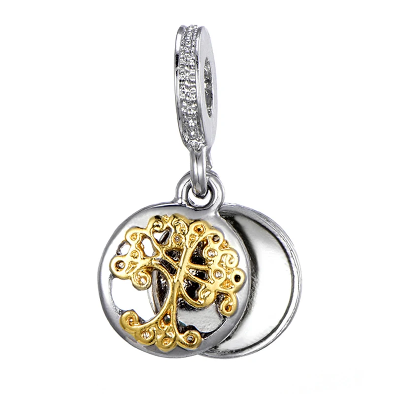

10 Pcs/Set Tree of Life Rainbow Mickey Charms Beads Fit Pandora Bracelets For Women Jewelry Accessories Dropshipping
