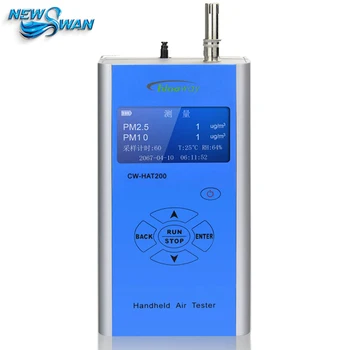 Buy CW-HAT200 Handheld Portable Particle Counter Indoor PM2.5 PM10 Unit Microgram/Cubic Meter Air Quality Testing Instrument