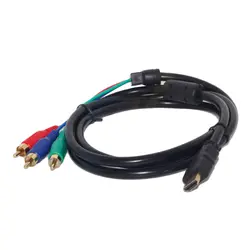 HDMI к 3 RCA мужской аудио-видео кабель AV компонента конвертер адаптер линия Линейный аудиовход