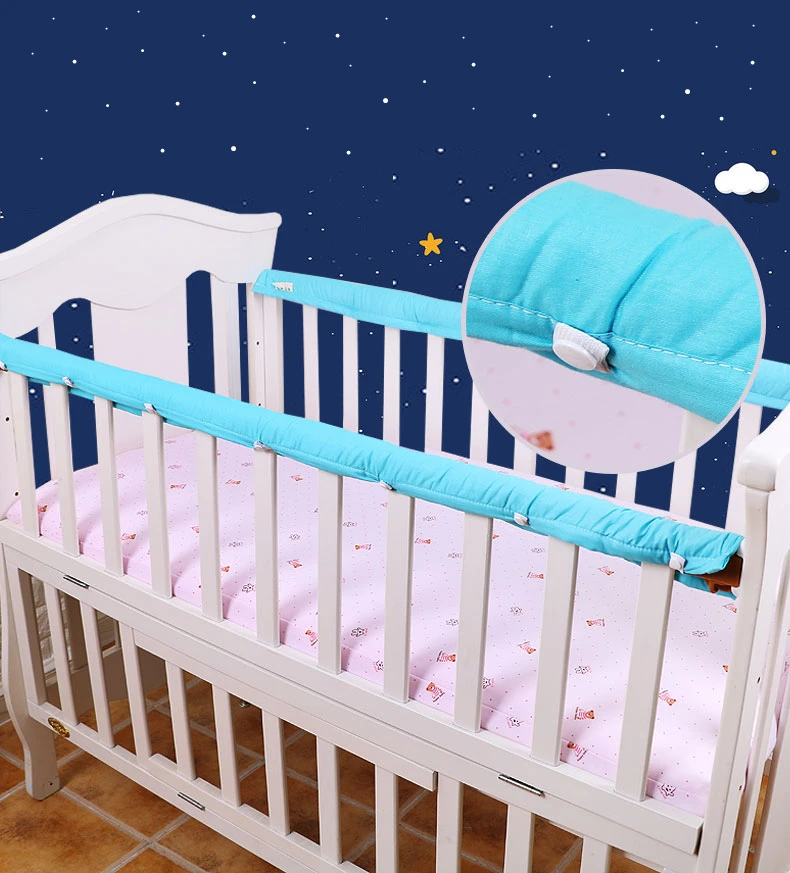 crib bumper size