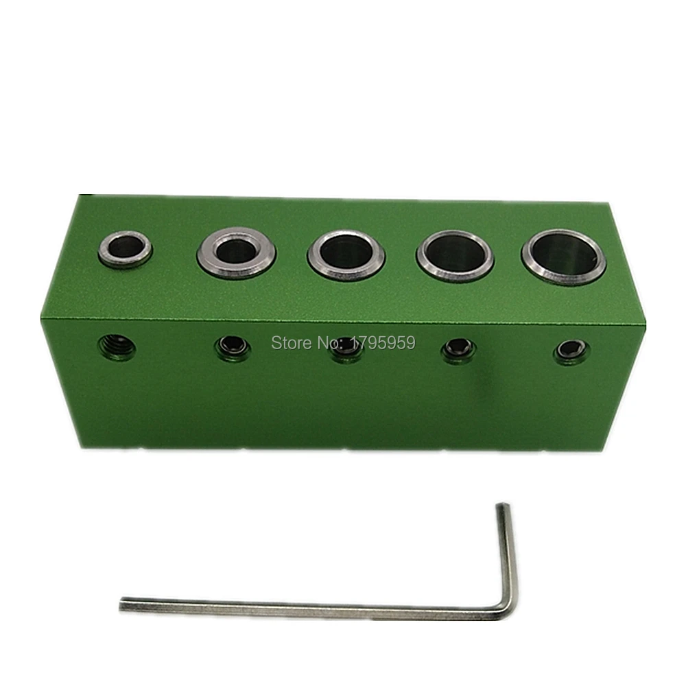 Drill Straight/90 Degree Angle Guide Woodwork Hole Depth Stop Collar