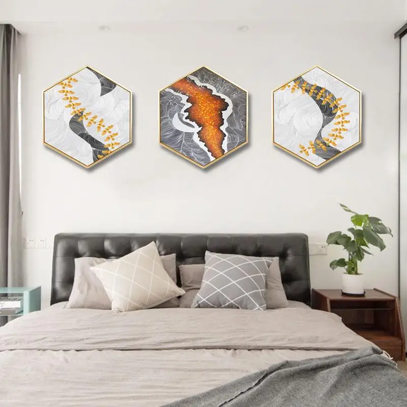 

Nordic fresh Flying bird wall painting living room background wall painting corridor mural Hotel decorative painting