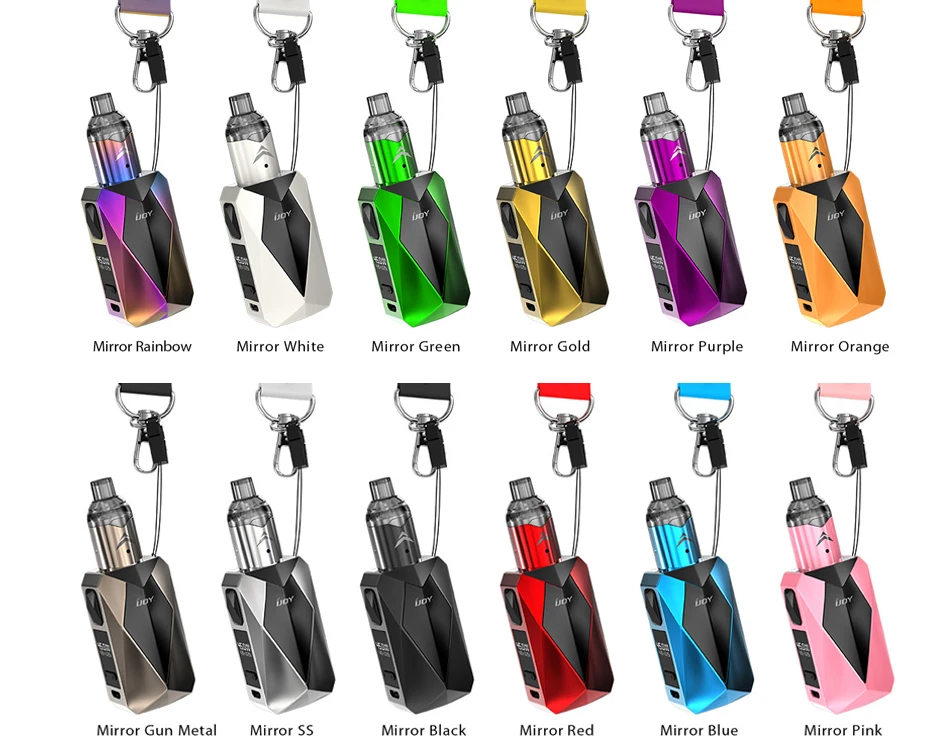 Original IJOY Diamond VPC Kit W 1400mAh Battery W 2ml VPC Unipod Tank Max 45W Electronic Cigarette Vape Kit Vs IJOY Avenger 01 (7)