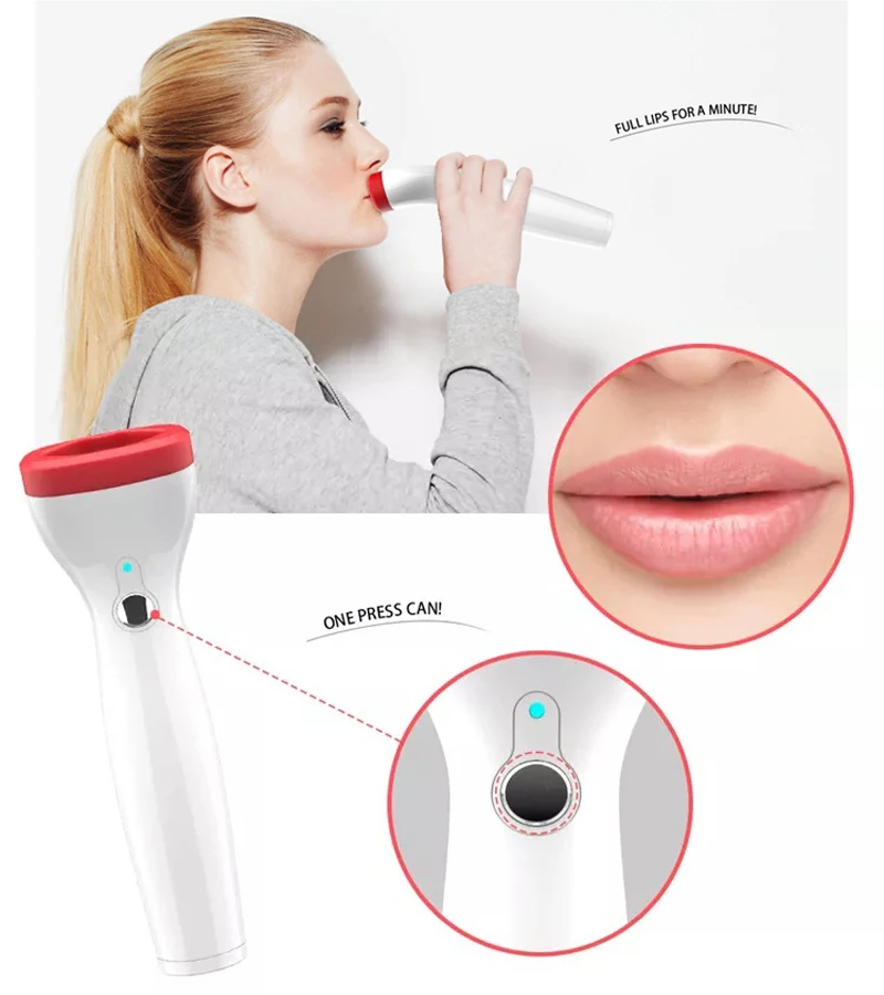 Автоматический женский сексуальный Электрический усилитель для губ, умный сдутый дизайн, устройство для увеличения сосков