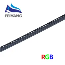 100 шт./лот светодиодный 0402/1005 SMD светильник яркий RGB Красный Зеленый Синий светодиодный светодиод