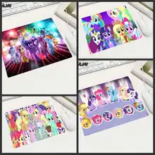 XGZ Cute Cartoon My Little Pony Rubber Small Size Mouse Pad Family Desktop PC Laptop Office