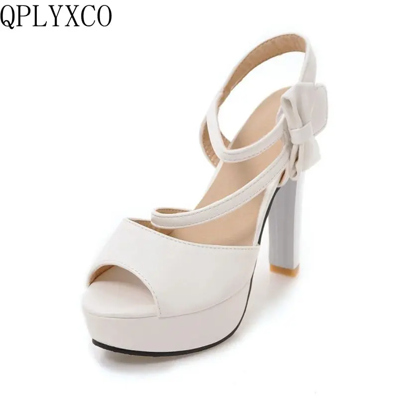 Женские босоножки на высоком тонком каблуке большие размеры 32 45|shoes woman sandals|fashion