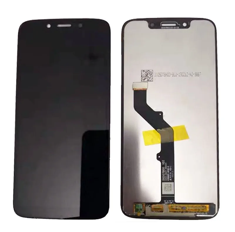Для Motorola Moto G7 Play LCD дисплей + сенсорный экран дигитайзер сборка черный цвет