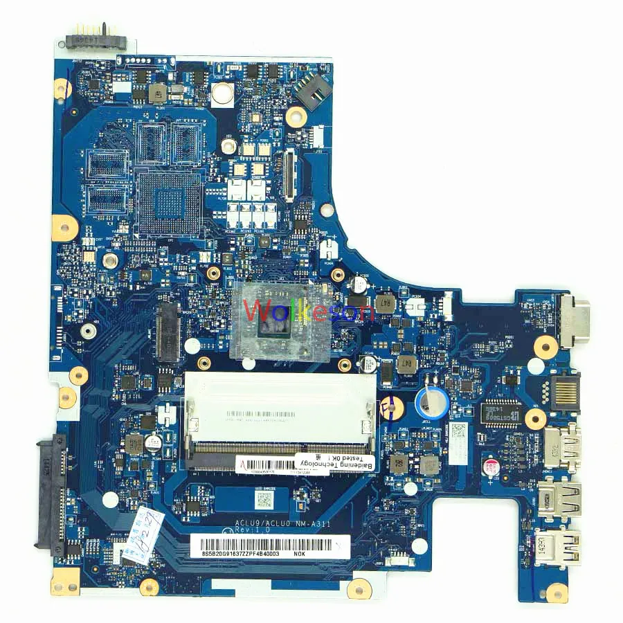 SHELI для lenovo G40-30 Материнская плата ноутбука W/N3540 cpu 5B20G91637 ACLU9/ACLU0 NM-A311 DDR3 тест Oke |
