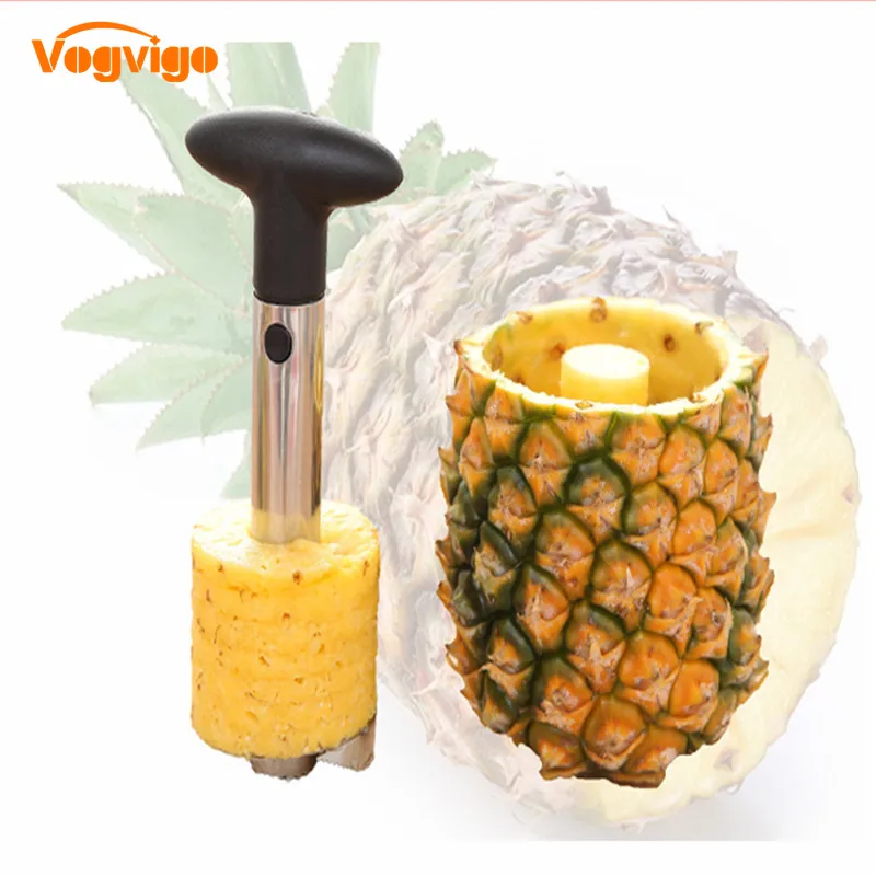 

VOGVIGO 2017 New Stainless Steel Fruit Pineapple Slicer Peeler Knife Tools,Creative Useful Kitchen Fruit Tools High Quality