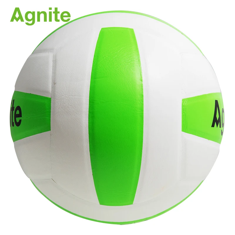 Agnite F1251 PVC1.4mm № 5 Мягкие Накладные волейбол внутри здания и Спорт на открытом воздухе общие обучающая игра тренажер прочная официальный волейбол