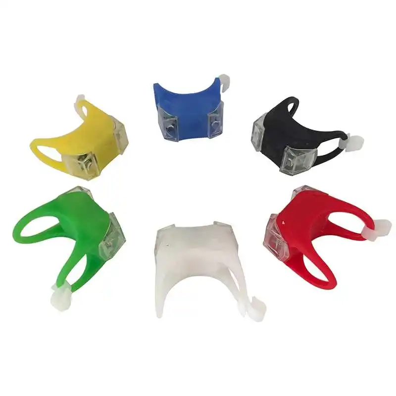 Excellent WasaFire 3 Modes Silicone Bicycle Safety Lighting LED Lights Lamp Flashlight bike Luz Bicicleta Handlebar Warning Bike Light 1