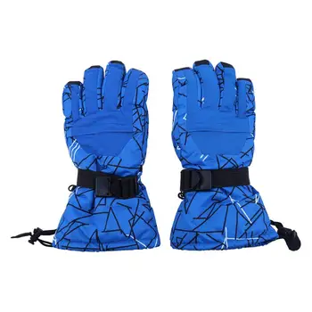 

Winter Outdoor Skiing Gloves Waterproof Men Cycling Gloves Thickened Anti-skid Full Finger Gloves Cold Weather Sports Mittens