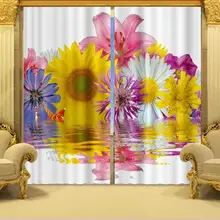 Водные растения и отражение 3 d занавес законченный продукт текстура трехмерная визуализация высокого класса Затенение