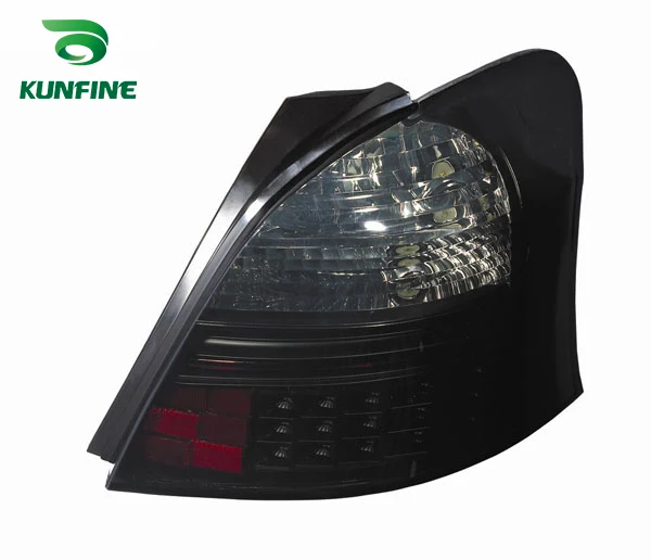 Pair Of Car Tail Light Assembly For TOYOTA yaris smoke LED Brake Light With Turning Signal Light
