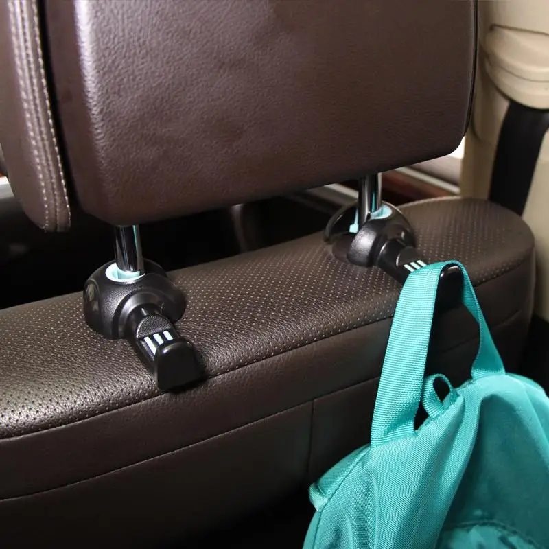1 Pair Convenient Universal Multi Use Car Back Seat Headrest Hidden