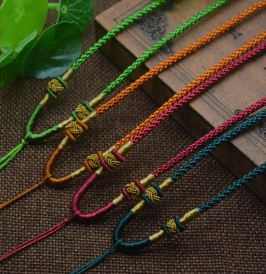 

3PCS Hot pendants rope rope many lines exquisite hand-woven New Wholesale lanyard