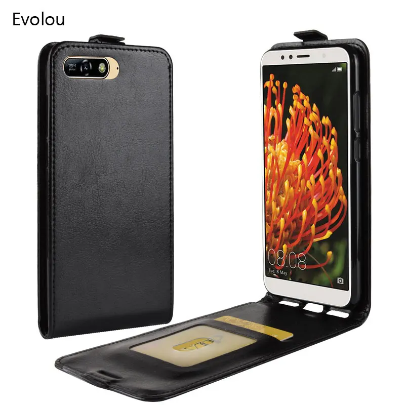 Business Flip Leather Cover for Huawei Honor 7A Pro Case Vertical Phone Case for Huawei Honor 7A 5.45