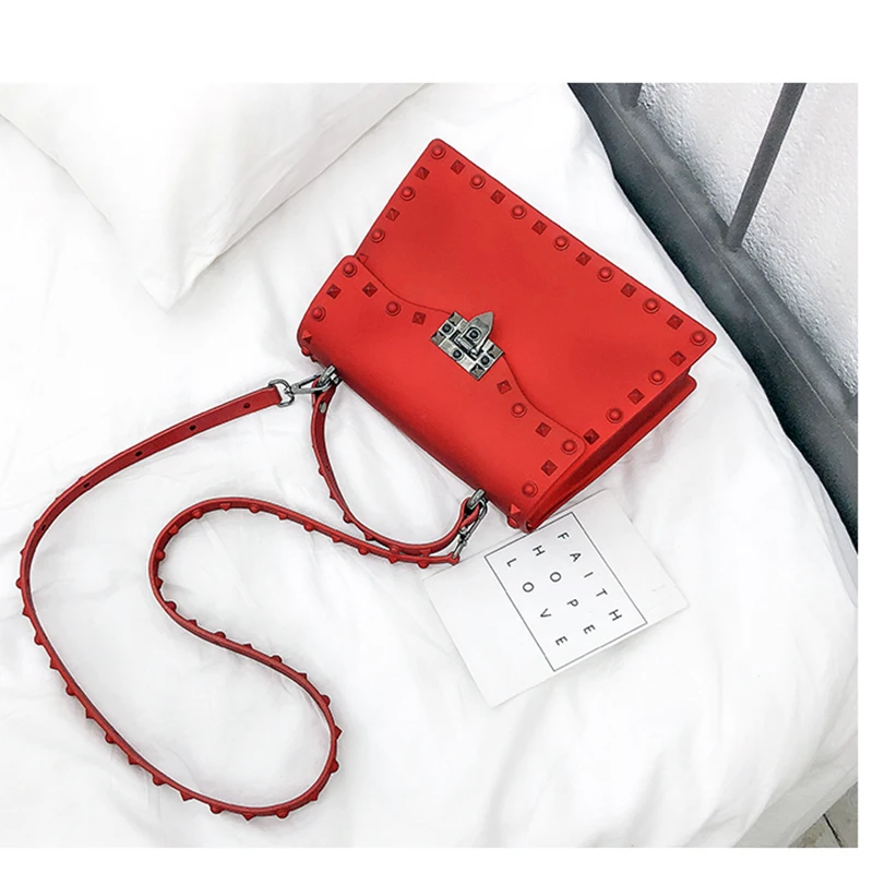 Сумки для Для женщин 2018 желе как кожаные сумочки женские сумки Bolsos Mujer Посланник