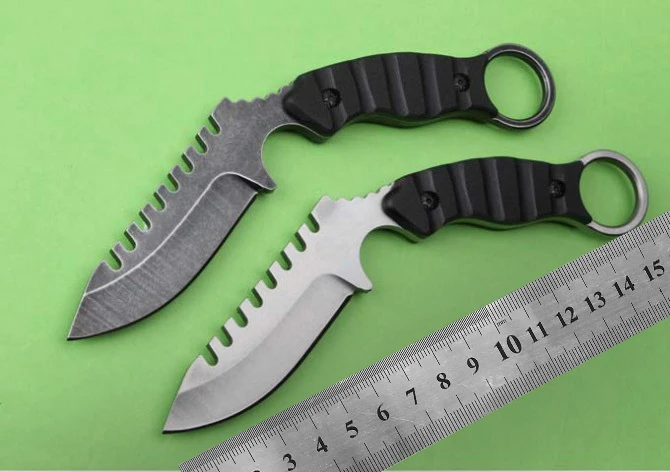 Karambit нож 5 мм толщина лезвия 59HRC каменная стирка с K оболочкой EDC инструмент для кемпинга выживания разведка карманный нож