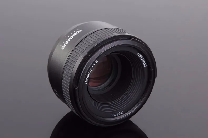 Объектив YONGNUO 50 мм f1.8 Prime камера с большой апертурой и автофокусом для NIKON d5200 d3300 d5300 d90 d3100 d5100 s3300 d5000