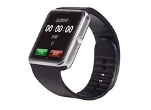 GT08, Metallrahmen, Touchscreen, Telefon Funktion, NFC, Bluetooth Smartwatch für iphone 6/Puls/5 s Samsung S4 Smartphones Android heißer