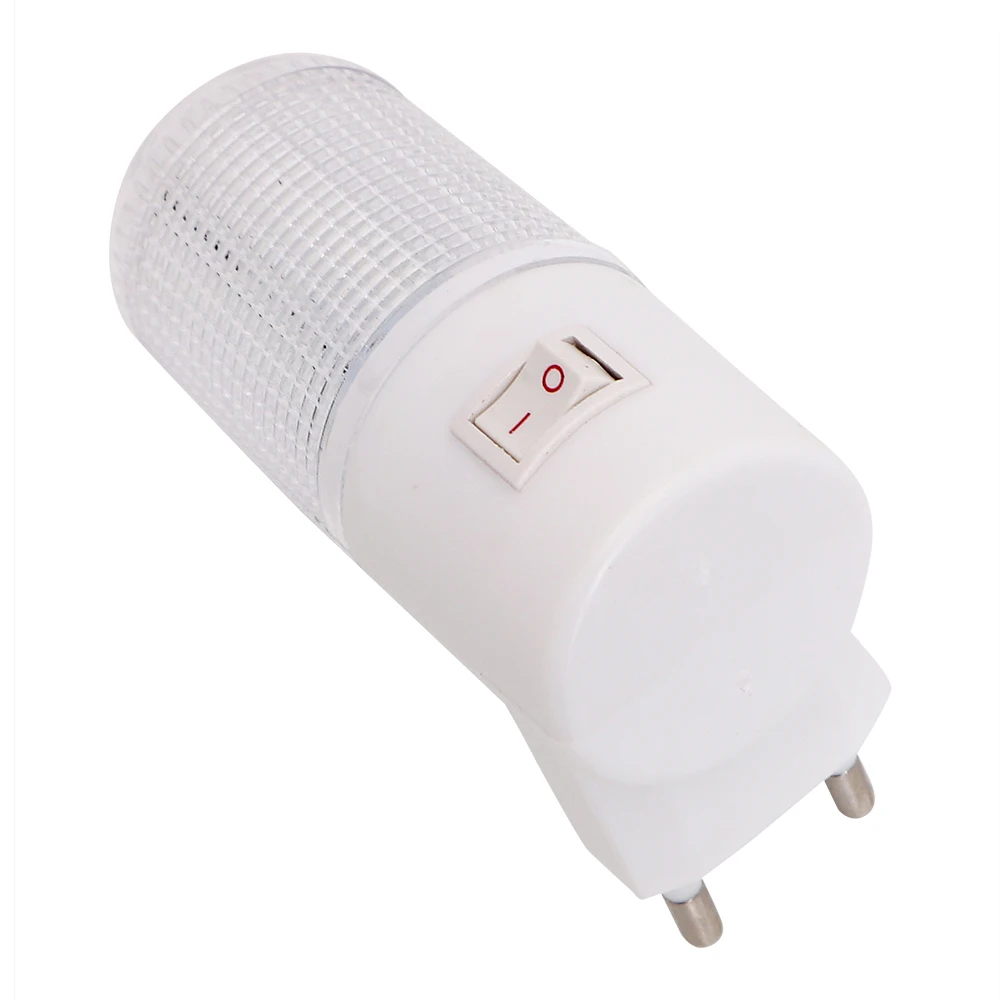 

Home Lighting 3W Bedside Lamp LED Night Light Wall Lamp EU Plug Energy-efficient Wall Mounted Emergency Light 4 LEDs