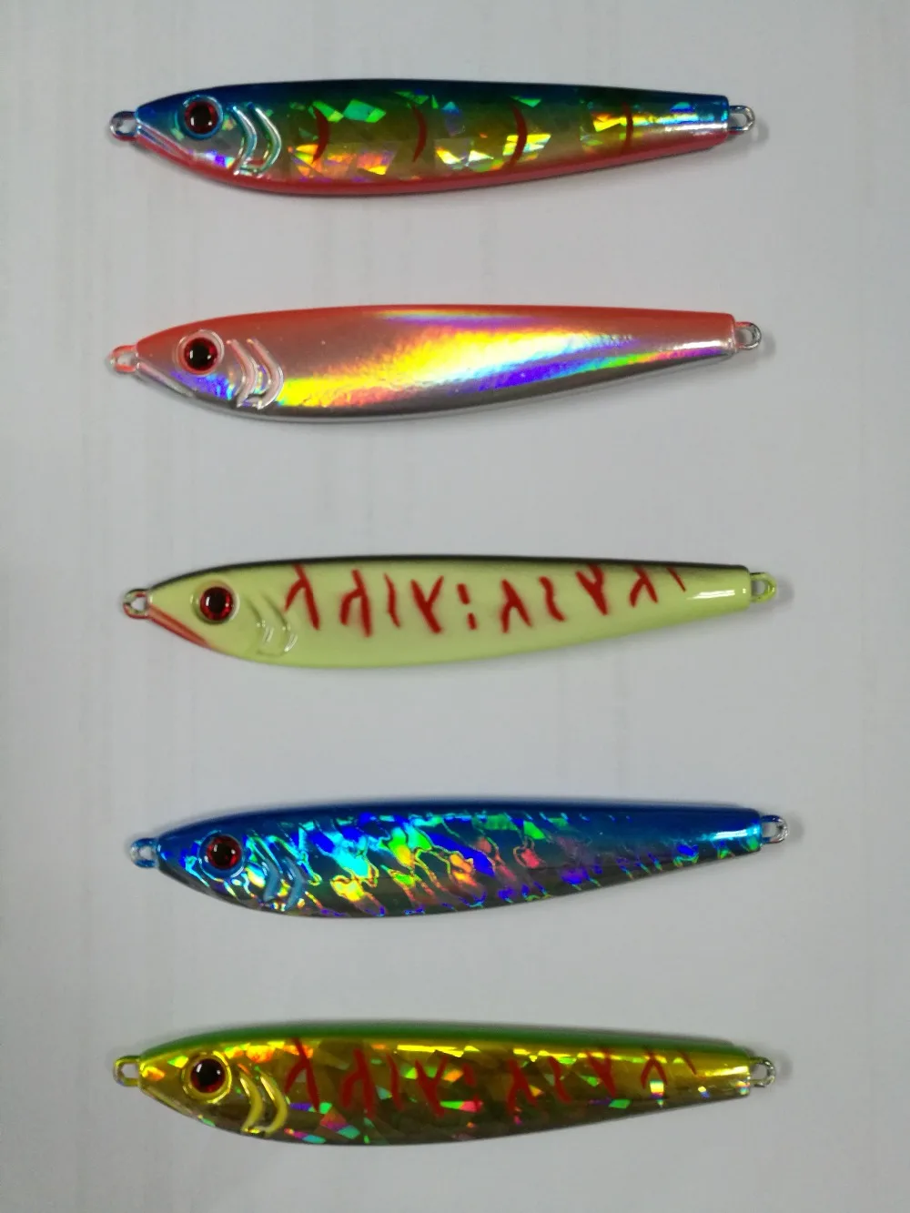 

SHEMADEE Artificial 3D Eyes Metal Fishing Lures Sinking Lead Fish Reflected Sea Fishing Wobbler Hard Baits 75/100/150/200g