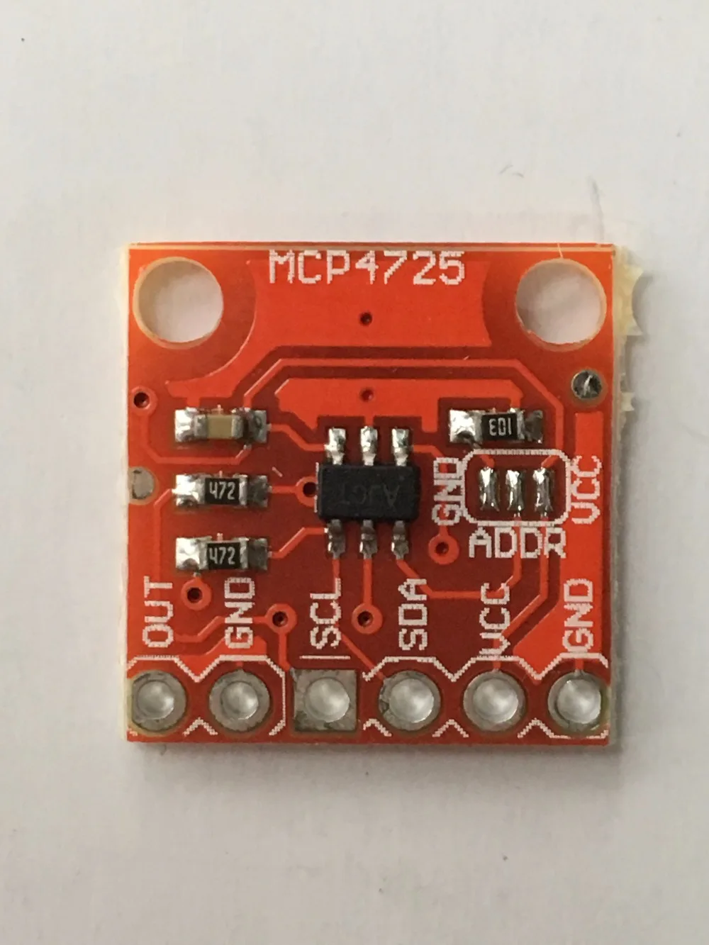 MCP4725 I2C DAC 12 бит 2,7 V-5,5 V