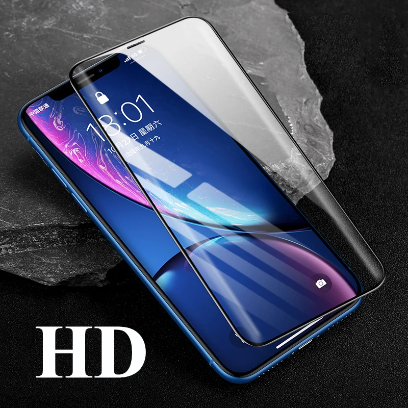 5D защитное стекло на iphone X XR XS MAX S R MAXS XSMAX iPhine ihpone aphone Защитная пленка для экрана из закаленного стекла