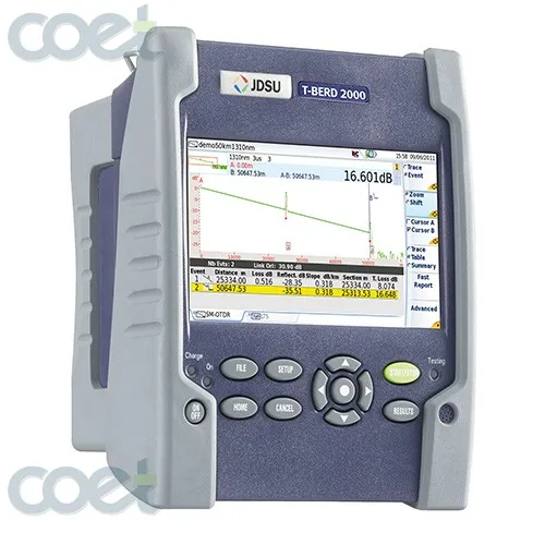 Умная машина для тестирования OTDR 100A 35/33 дБ 1310/1550 нм VFL встроенный заменяемый