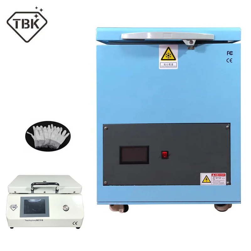  TBK New version -180C LCD Frozen Separator Machine with TBK-808M LCD Touch Screen OCA Laminator Bub