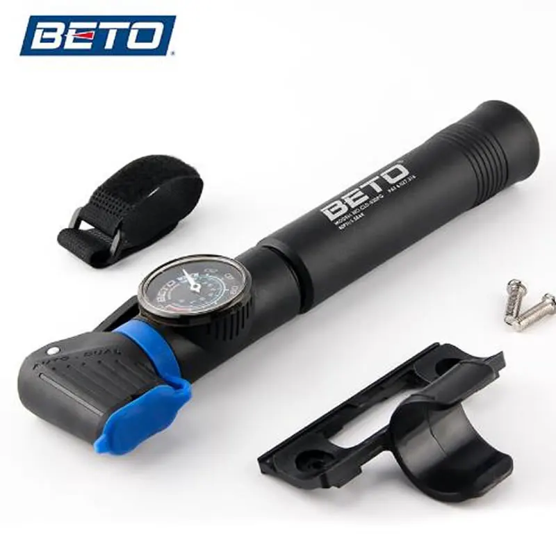 Beto велосипедный насос 120psi Большой Калибр дорожный горный велосипед насосы