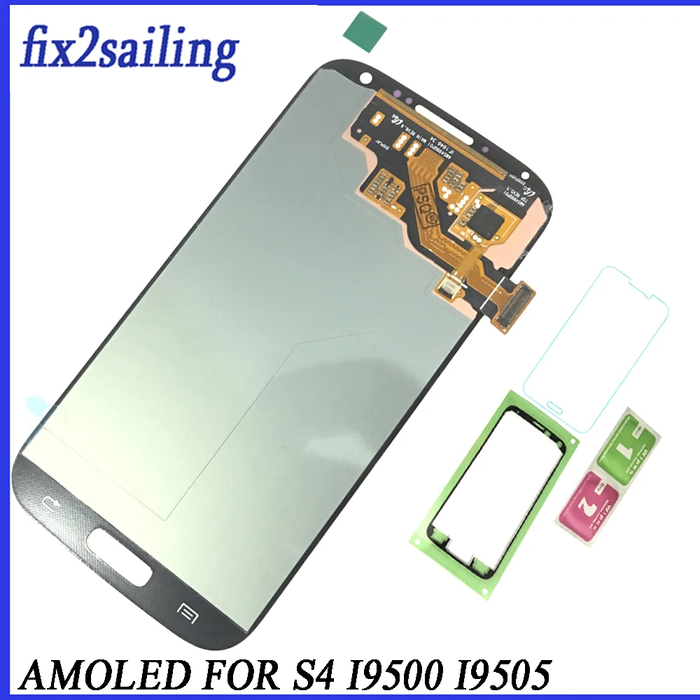 

Super AMOLED Lcd Display For Samsung Galaxy S4 i9500 i9505 i9506 i337 LCD Screen Replacement Digitizer Assembly Free shipping