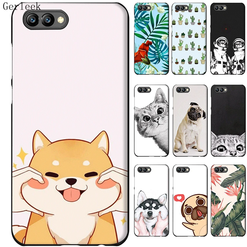 Silicone TPU Phone Case for Huawei Honor Y5 Y6 6A 7A 7X 7C 8 8X 9 10 Lite Pro Cute Pattern | Мобильные телефоны и