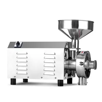 

220V/110V Commerical Flour Mill 3KW Electric Spices/Pepper/Grains/Coffee Grinder Crusher Stainless Steel Powder Pulverizer