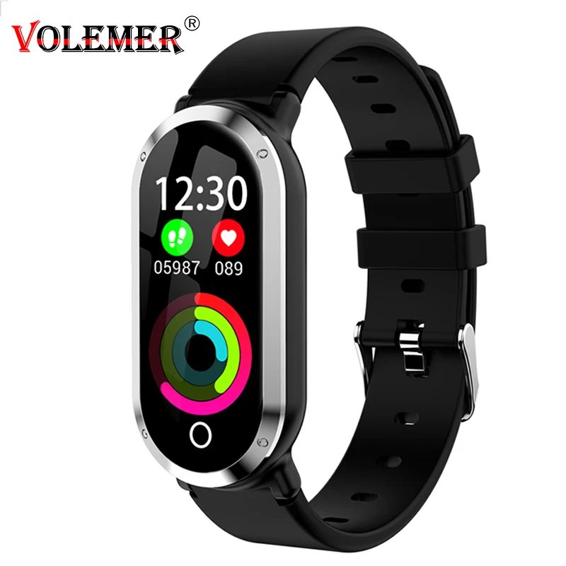 Volemer T1 Smart Wristband Woman Sport Band Heart Rate Blood Pressure Monitor Activity Tracker Watch Pedometer Fitness Bracelet