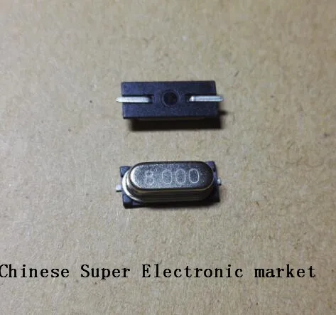 

50pcs smd hc-49s 25MHz 25.000 mhz 20ppm 20pF quartz resonator crystal